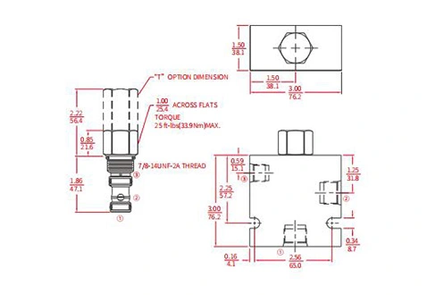 IEP10-S35操縦された論理要素弁の性能/次元/断面図